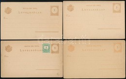 1882-1895 25 Db 2kr Használatlan Díjjegyes Levelezőlap Egyenes Felirattal, Vízjel Nélkül, Vegyes Méret (12.500) - Autres & Non Classés