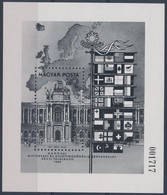 ** 1986 Európai Biztonsági és Együttműködési Értekezlet - Bécs Blokk Feketenyomat - Autres & Non Classés