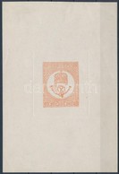 (*) 1921 Hírlapbélyeg Emlékív Próbanyomata - Autres & Non Classés