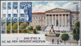 ** 2003/1 200 éves A Nemzeti Múzeum 4 Db-os Emlékív Garnitúra Azonos Sorszámmal (20.000) - Sonstige & Ohne Zuordnung