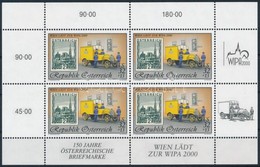 ** 1998 Nemzetközi Bélyegkiállítás WIPA 2000, Bécs (II) Kisív, International Stamp Exhibition WIPA 2000, Vienna (II) Min - Sonstige & Ohne Zuordnung