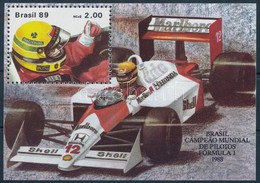 ** 1989 Forma 1 - Rio De Janeiro Blokk, Formula 1 - Rio De Janeiro Block Mi 77 - Sonstige & Ohne Zuordnung