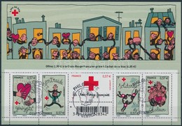 O 2012 Vöröskereszt Blokk Elsőnapi Bélyegzéssel, Red Cross Block With First Day Cancellation Mi 208 - Sonstige & Ohne Zuordnung
