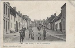 80 Flixecourt  Rue De La Republique - Flixecourt