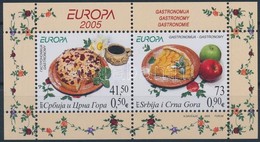 ** 2005 Europa CEPT Gasztronómia Blokk, Europa CEPT Gastronomy Block Mi 61 - Sonstige & Ohne Zuordnung