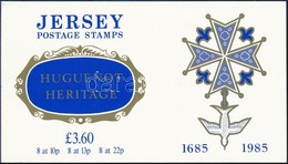 ** 1985 Hugenották Bélyegfüzet, Huguenots Stamp Booklet MH 0-26 (Mi 360-365) - Autres & Non Classés