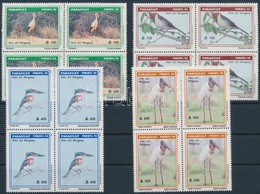 ** 1994 Madarak Sor Négyestömbök, Birds Set Blocks Of 4 Mi 4671-4674 - Sonstige & Ohne Zuordnung
