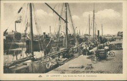 56 LORIENT / Les Quais Du Port De Commerce / - Lorient