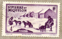 Saint P Et M : Attelage De Chiens - Traîneau - - Used Stamps