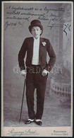 Ferenczy Károly, (1876-1945) Színész, Színházigazgató Dedikált Kabinetfotója "Legkedvesebb és Legszeretettebb Rendezőmne - Other & Unclassified