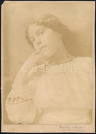 Cca 1920 Székely Aladár (1870-1940) által Aláírt, Vintage Fotó, Sérülésekkel, 23x16,8 Cm, Karton (sérült, Hiányos) 25x18 - Sonstige & Ohne Zuordnung