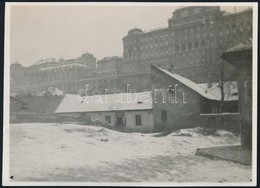 1932 Budapest, Tabán, Árok Utca, Fotó, Hátoldalon Feliratozva, 6×8 Cm - Sonstige & Ohne Zuordnung