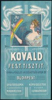 Kovald Fest, Tisztít, Budapest VII. Számolócédula - Werbung