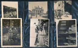 1945 Előtti Katonai Fotók, 6 Db Különféle Időpontban és Eltérő Helyszíneken Készült Vintage Fénykép, 6x5 Cm és 9x6,5 Cm  - Sonstige & Ohne Zuordnung