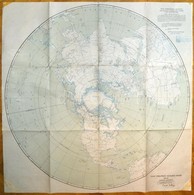 1946 USAF Amerikai Légierő Térképe. 90x90 Cm - Other & Unclassified