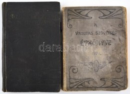 2db Vasutas Nyomtatvány: Mozdonyvezetők Zsebnaptára 1939, A Vasutas Szövetség évkönyve 1903. Megviselt Vászonkötésben - Ohne Zuordnung