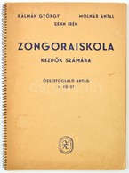 Kálmán György-Molnár Antal-Senn Irén: Zongoraiskola Kezdők Számára. Összefoglaló Anyag. II. Füzet. Bp.,1955, Zeneműkiadó - Autres & Non Classés