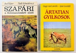 Josef Vágner-Nada Schneiderová: Szafari A Kilimandzsáró Alatt. Pozsony, 1988., Madách. Kiadói Egészvászon Kötés, Kiadói  - Ohne Zuordnung