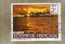 POLYNESIE  : Paysage De La Plynésie Française : Motu Tapu - Signature "Cartor" - - Used Stamps