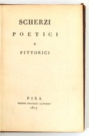 Giovanni Gherardo De Rossi: Scherzi Poetici E Pittorici. Pisa, 1817, Presso Niccolo Capurra. 40 Rézmetszettel. Bőrkötésb - Ohne Zuordnung