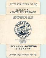 120320A - CIGARETTE EMBALLAGE - PLAYERS NAVY CUT SEITA Vente En France - Marin - Other & Unclassified