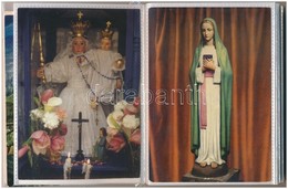 **, * 35 Db MODERN Motívum Képeslap Kis Albumban: Vallásos / 35 Modern Motive Postcards In Small Album: Religious - Non Classés