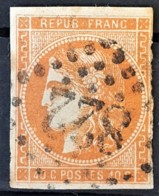 FRANCE 1870 - CETTE Cancel - YT 48 - 40c - 1870 Bordeaux Printing