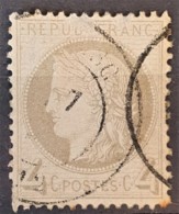 FRANCE 1872 - Canceled - YT 52a - 4c - 1871-1875 Ceres