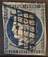 FRANCE 1850 - Canceled - YT 4 - 25c - 1849-1850 Cérès