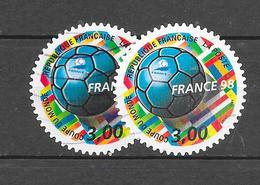 Variété : Coupe Du Monde 1998 : N°3140 Chez YT. (Voir Commentaires) - Used Stamps