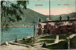 T2 1908 Ada Kaleh, Vár, Katonák. Ali Mehmed Kiadása / Castle With K.u.K. Soldiers - Non Classés