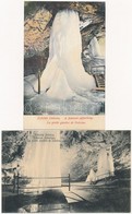 ** Dobsina, Jégbarlang / Ice Cave - 9 Db Használatlan Régi Képeslap Jó Minőségben / 9 Pre-1945 Unused Postcards In Good  - Ohne Zuordnung