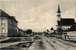 T2 1929 Gajar, Gairing, Gajary; Fő Utca, Templom. A. Wiesner Kiadása / Main Street, Church - Ohne Zuordnung