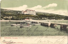 T2/T3 1905 Crikvenica, Cirkvenica; Therapia Szálló / Hotel - Ohne Zuordnung