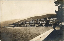 T2/T3 1918 Fiume, Rijeka; Port. Kunst-Fotografien "Stimmungsbilder Von Der Adria" Photo (EK) - Non Classés