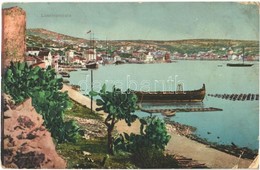 T2/T3 1912 Mali Losinj, Lussinpiccolo; Halászhajó / Fishing Boat (EK) - Ohne Zuordnung