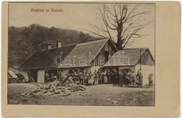 ** T2/T3 Vucjak, Kamenski Vucjak (Bresztovác, Brestovac); Fő Tér, Falubeliek / Main Square With Villagers (EK) - Non Classés