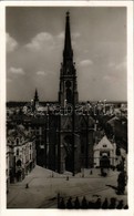 T1/T2 1942 Újvidék, Novi Sad; Templom, Gyógyszertár. Keiler és Kiss Kiadása / Church, Pharmacy - Ohne Zuordnung