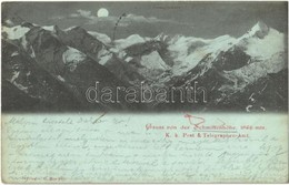 T2/T3 1899 Schmittenhöhe (Zell Am See), K. K. Post & Telegraphen-Amt, Grossglockner / K.u.K. Post And Telegraph Office,  - Ohne Zuordnung