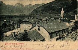 T2/T3 1900 Selzthal, General View, Railway Station, Church (EK) - Non Classés