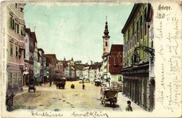 T2/T3 1901 Steyr, Street View, Market. Ottmar Zieher (EK) - Ohne Zuordnung