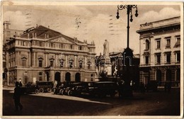 * T3 1936 Milano, Milan; Piazza Della Scala / Square, Automobiles (Rb) - Ohne Zuordnung