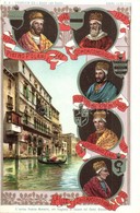 ** T2 Venice, Venezia; Doges Of Venice From 1130 To 1192; Pietro Polani, Domenico Morosini, Vitale Michiel II, Sebastian - Ohne Zuordnung