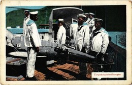 T2/T3 1915 Torpedolanzierübungen. K.u.K. Kriegsmarine / WWI Austro-Hungarian Navy, Torpedo Firing Practice, Mariners. G. - Ohne Zuordnung