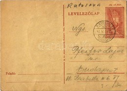 T2/T3 1942 Pfeifer György Zsidó KMSZ (közérdekű Munkaszolgálatos) Levele édesapjának Pfeifer Lajosnak A Ratosnyai Munkat - Non Classés