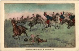* T2 Előőrsünk Találkozása A Kozákokkal / WWI Austro-Hungarian K.u.K. Military, Cossacks Attack S: Pogány Lajos - Ohne Zuordnung