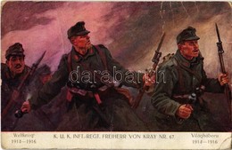 * T3 Weltkrieg 1914-1916 - K.u.K. Inft.-Regt. Freiherr Von Kray Nr. 67. Verlag K.u.K. Kmdo. Der 27. Inf. Trp. Dion. / WW - Ohne Zuordnung