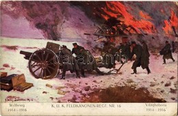 ** T2/T3 Weltkrieg 1914-1916 - K.u.K. Feldkanonen-Regt. Nr. 16. Verlag K.u.K. Kmdo. Der 27. Inf. Trp. Dion. / WWI Austro - Ohne Zuordnung