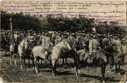 T4 1916 Armée Serbe, Cavalerie Pret A Marcher / WWI Serbian Army, Cavalry Ready To March + "K.u.K. Etappenstationskmdo"  - Ohne Zuordnung