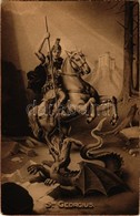 * T2/T3 Szent György Vértanú Legyőzi A Sárkányt / Sanctus Georgius / Saint George, Martyr, Slays The Dragon (EK) - Ohne Zuordnung